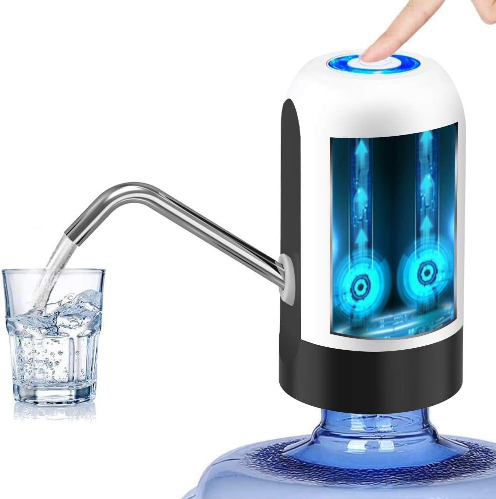 Automatic Electric Water Dispenser Pump for 20L Bottles | USB Rechargeable Portable Pump